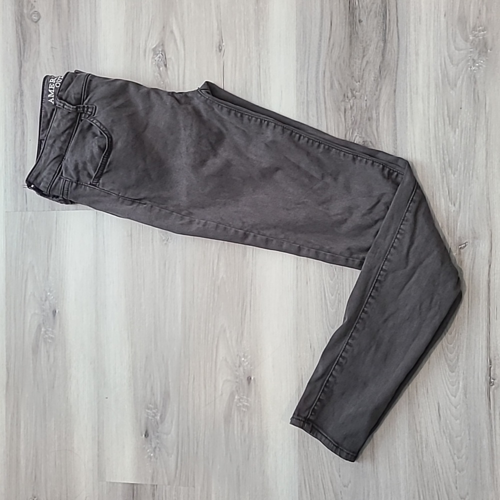 American Eagle super stretch Jeggings green